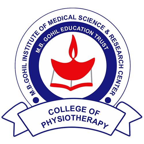 MB Gohil Institute of Medical Science & Research Center (College of Physiotherapy) Logo